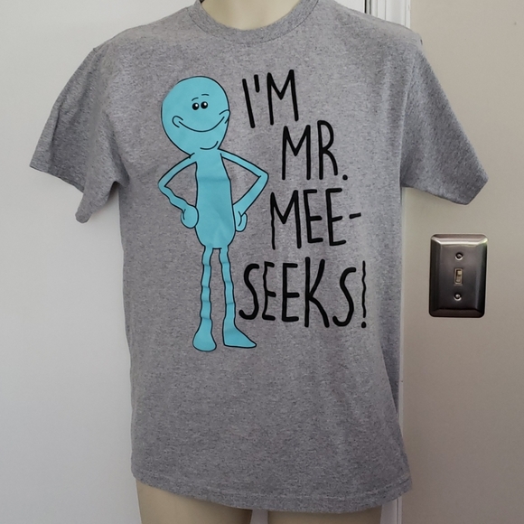 Rick & Morty Meeseeks Shirt Size M - Picture 1 of 6